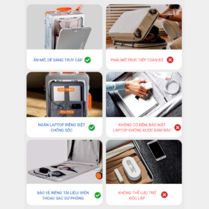Vali Doanh Nhân Lank có ngăn chứa Laptop (6)