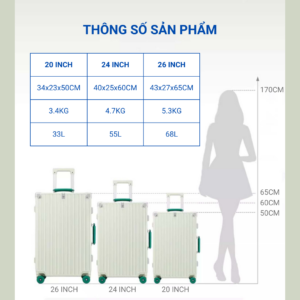 Vali Khung Nhôm Dream Traveller 2416 (5)